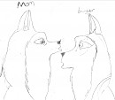 mom and daughter