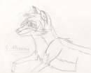 first REALLY sketch of Alzurana xD