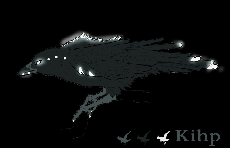 Kihp - raven character 