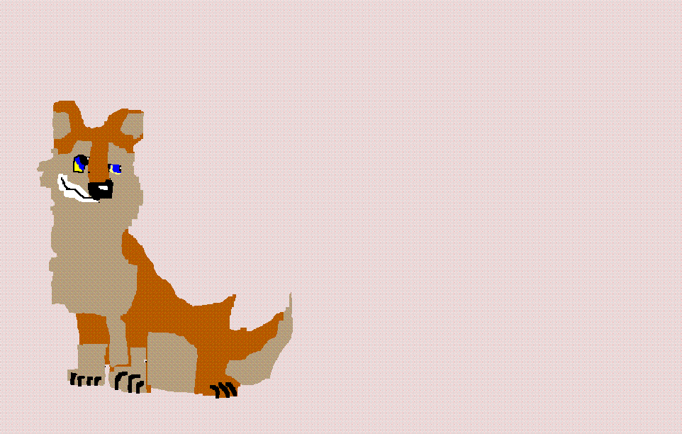 a dog