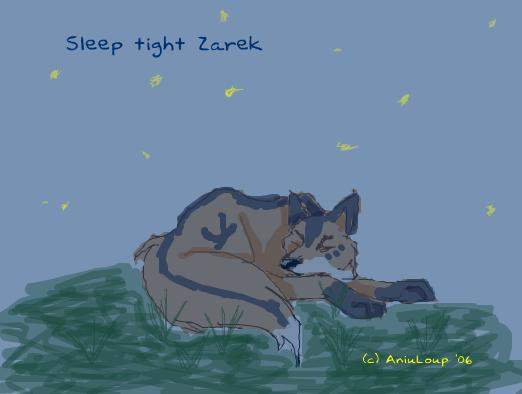 Sleep tight Zarek