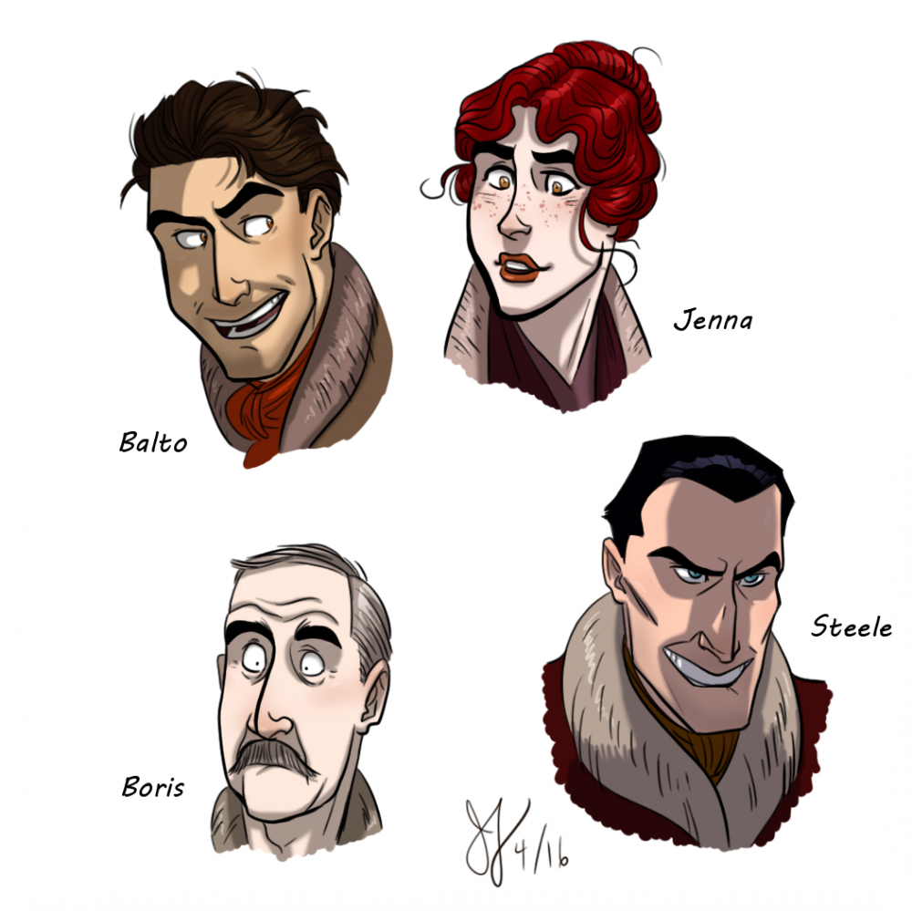 Humanized! Balto Characters