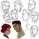Humanized Balto Sketches