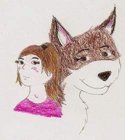-CloudWolf-   human and wolf