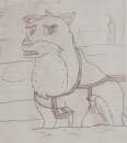 Balto on sled team