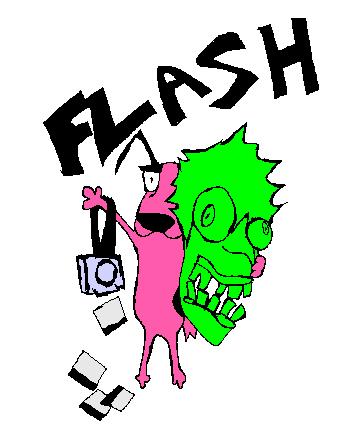 Courage the Cowardly Dog. 