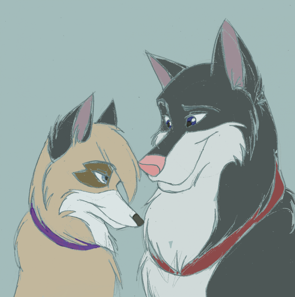 Lydia and Vlad Coloring test