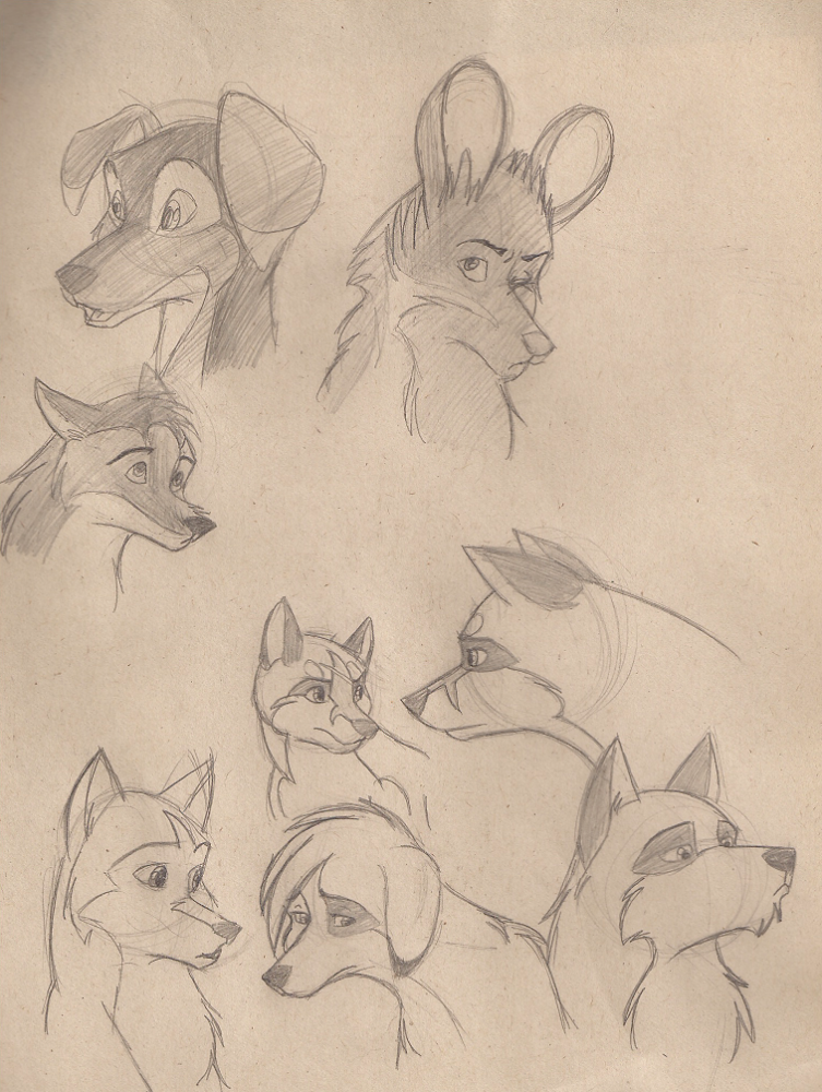 Newsprint Doodles