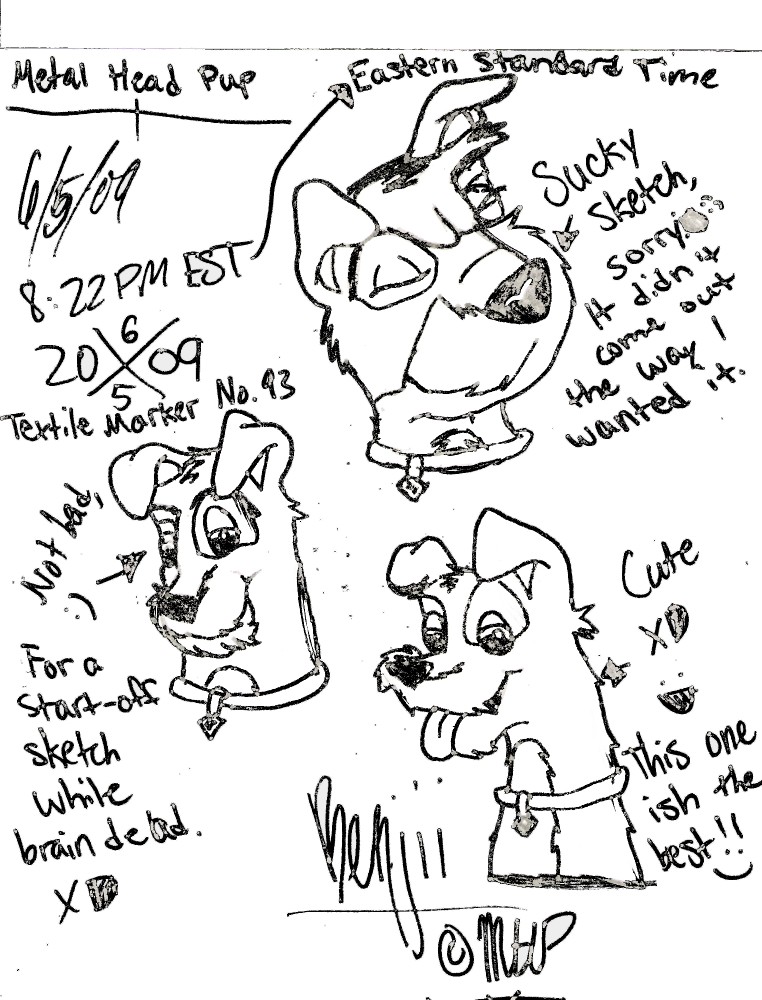 Benjii sketches