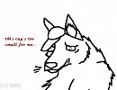JC's cap is too small. -- MS Paint sketch