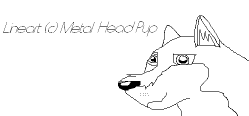 Husky Lineart