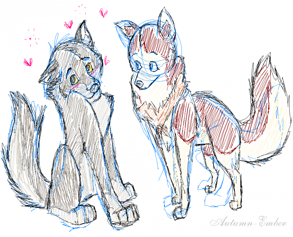 Balto's got the love bug :P