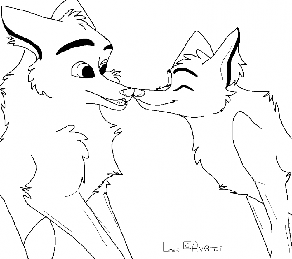I made some lineart! Yay!