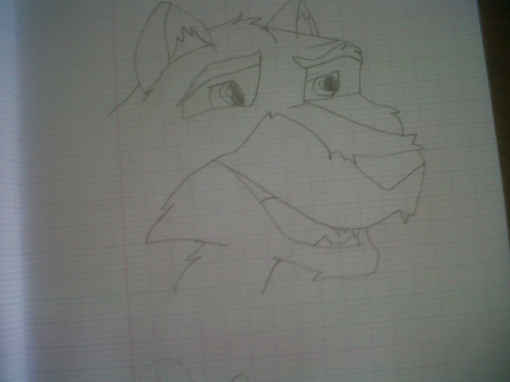 1er dessin de Balto... T.T