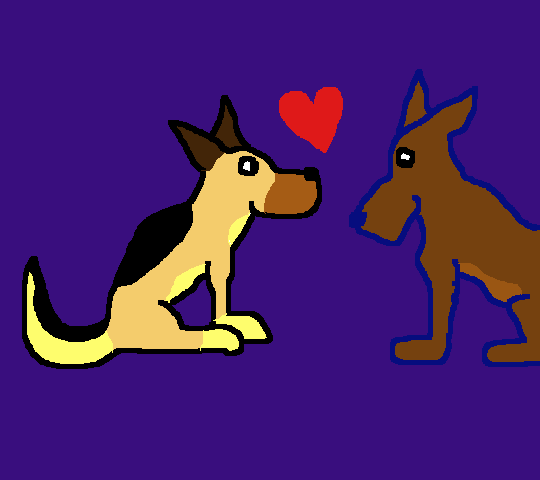 Mia and Strider