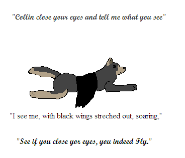 Close your Eyes Collin, What do you see?