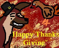 HAPPY THANX GIVIN'