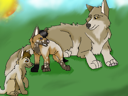 Mother And Pups