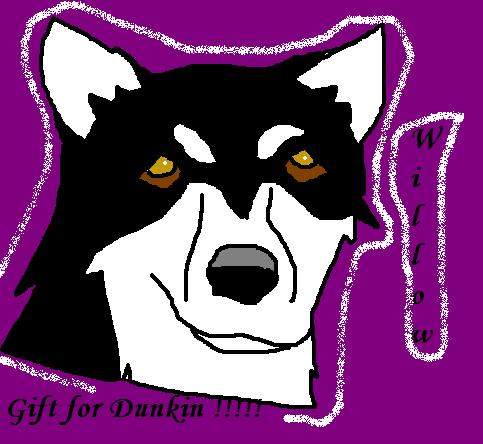 Gift art for Dunkin-DONE WTIH A MOUSE