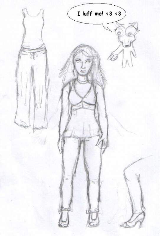 yeah.. it's tingi's human form..