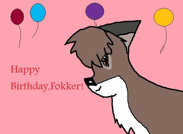 Happy Birthday Fokker!