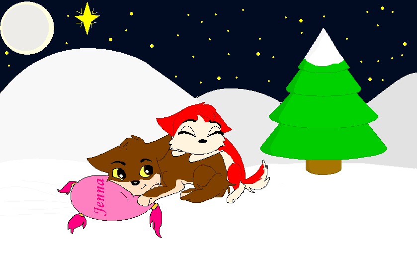 Baby balto and Jenna