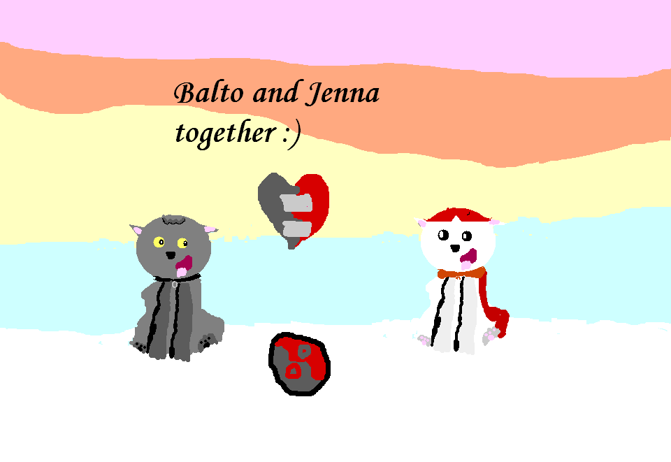 Balto and Jenna are together