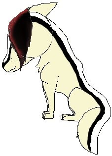Big Headed Wolf Doodle
