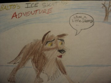Balto's Ice Skating Adventure Part 1