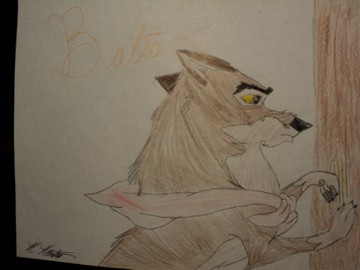 Balto Scratches Trees