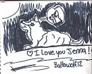 Balto misses Jenna