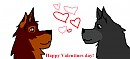 Jordan and Koko-Happy Heart Day!
