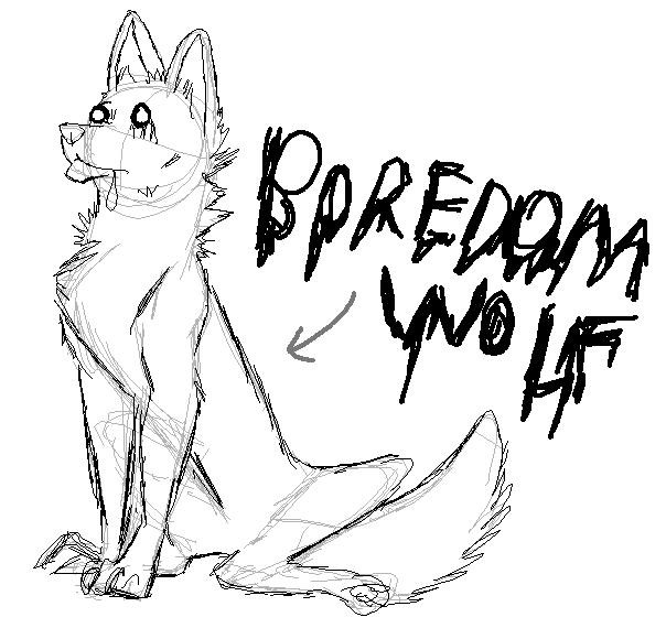 boredom wolf feels your pain