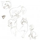 vegas sketches (wow im actually drawing on paper)