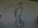 Random drawing for practice of my Fursona