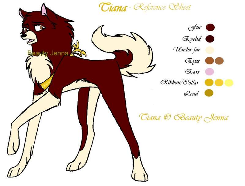 Tiana Reference Sheet