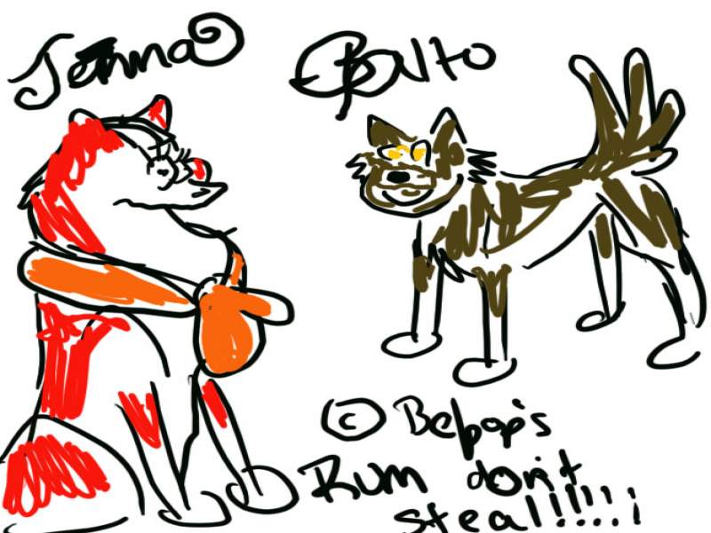 Balto nad JJenna!!!!!!!