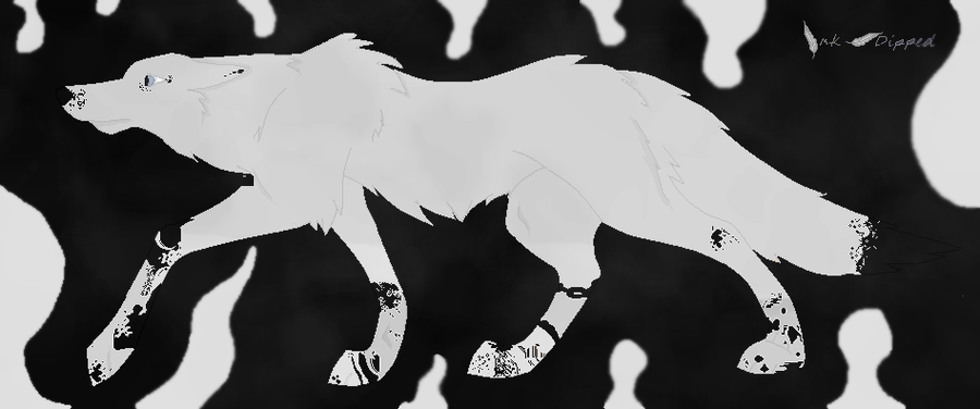 Inky wolfie