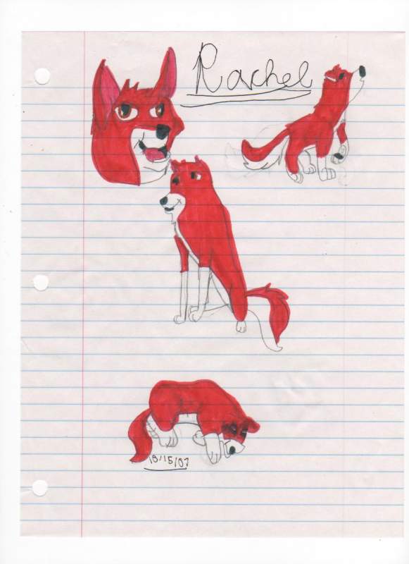 My version of the red-faced pup