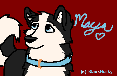 Maya's new look sort of:P