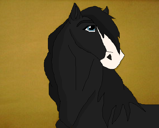 Maya as a horse!