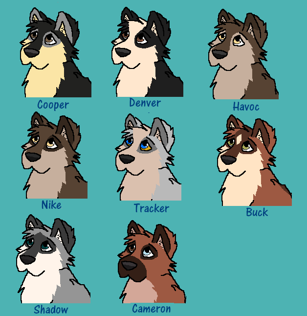 Male character clean out!