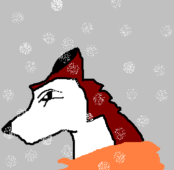 Jenna in the snow