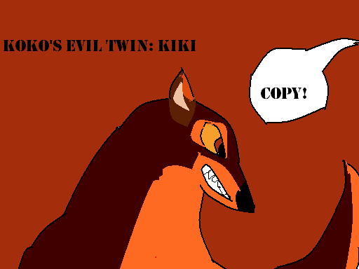 Hes evil.
