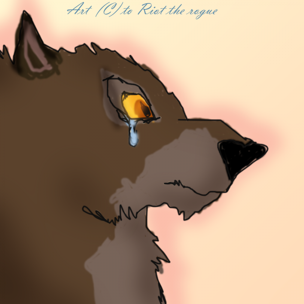 Wolfdog tears