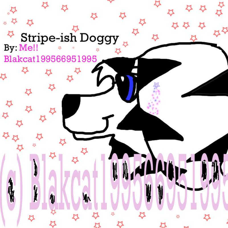 stripe-ish doggiez