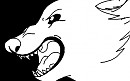 Snarling Wolf Lineart