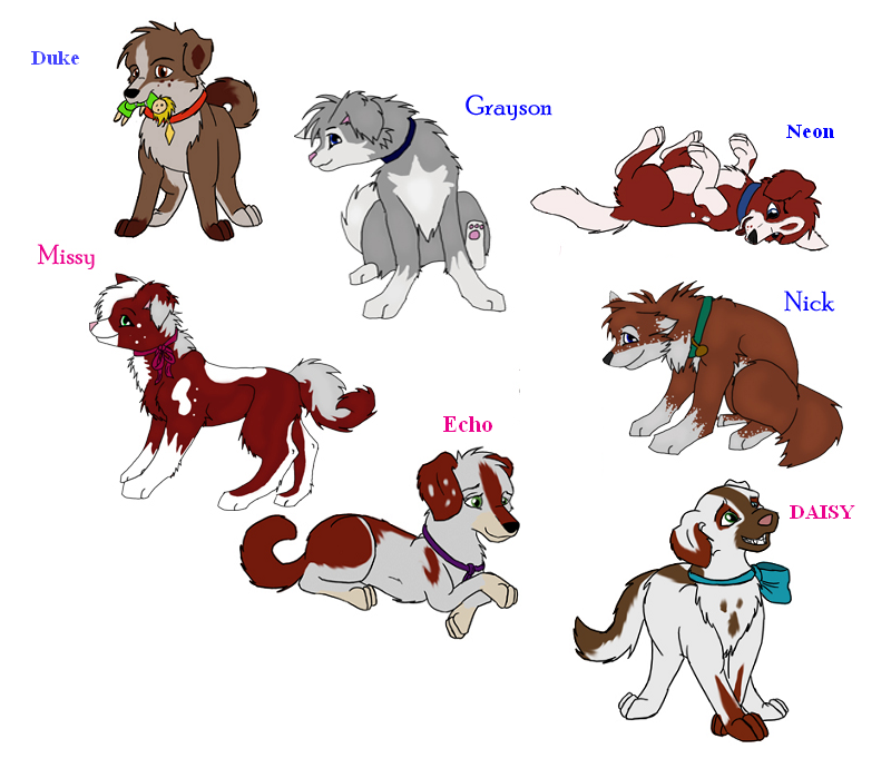 Soraya and Cass's puppehs!;] *collab with Skotta*<