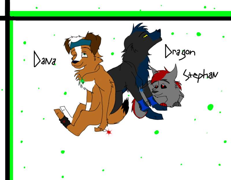 Art trade w/ Dakotawerewolf