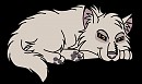 Bébé White Wolf